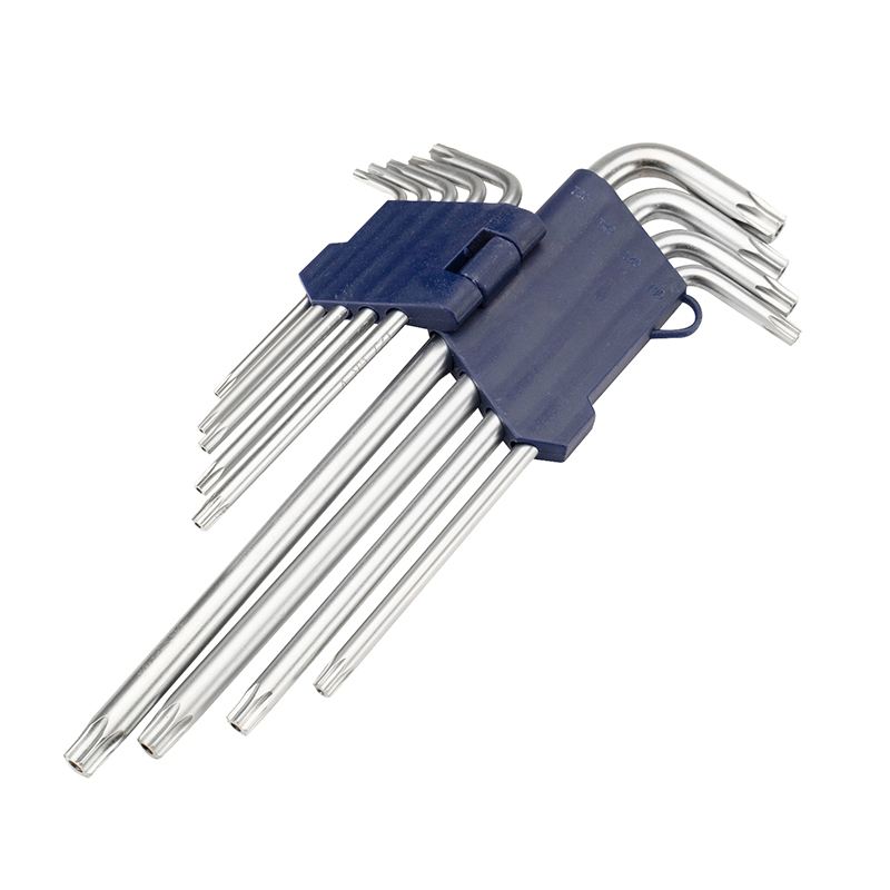 9pcs 亞光花型特長內(nèi)六角扳手組套