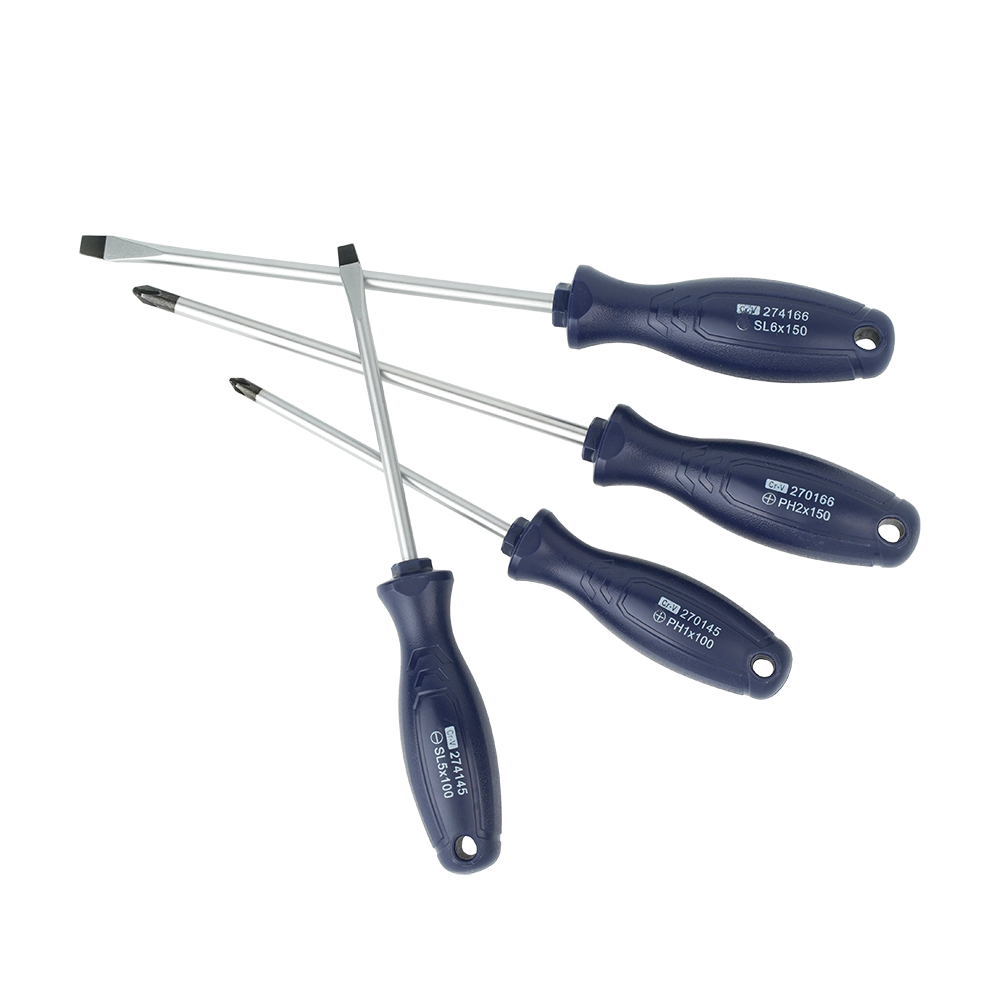 單色柄十字頭旋具