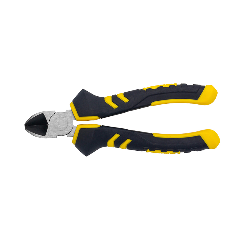 Great Wall Industrial-Grade German-Style Bi-Color Handle Diagonal Cutters Pliers，Labor-Saving
