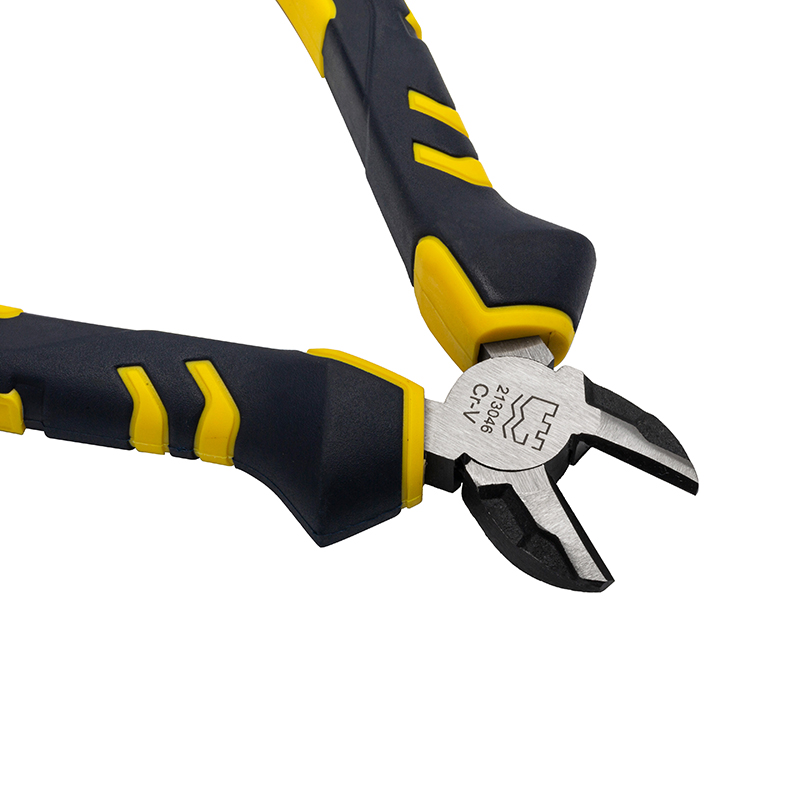 Great Wall Industrial-Grade German-Style Bi-Color Handle Diagonal Cutters Pliers，Labor-Saving