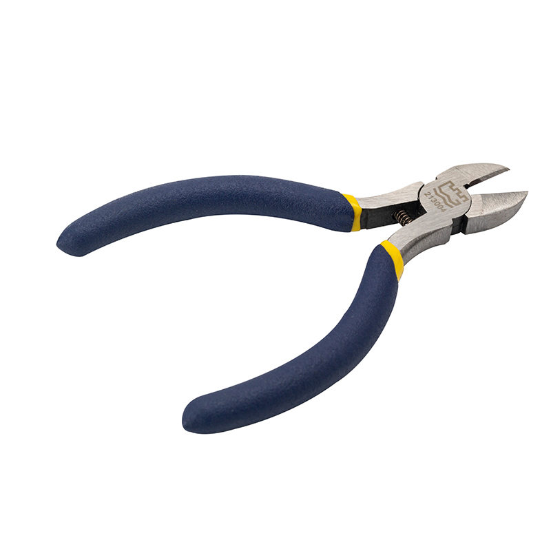 Great Wall American-Style Polished Mini Diagonal Cutters Pliers, Dip Handle