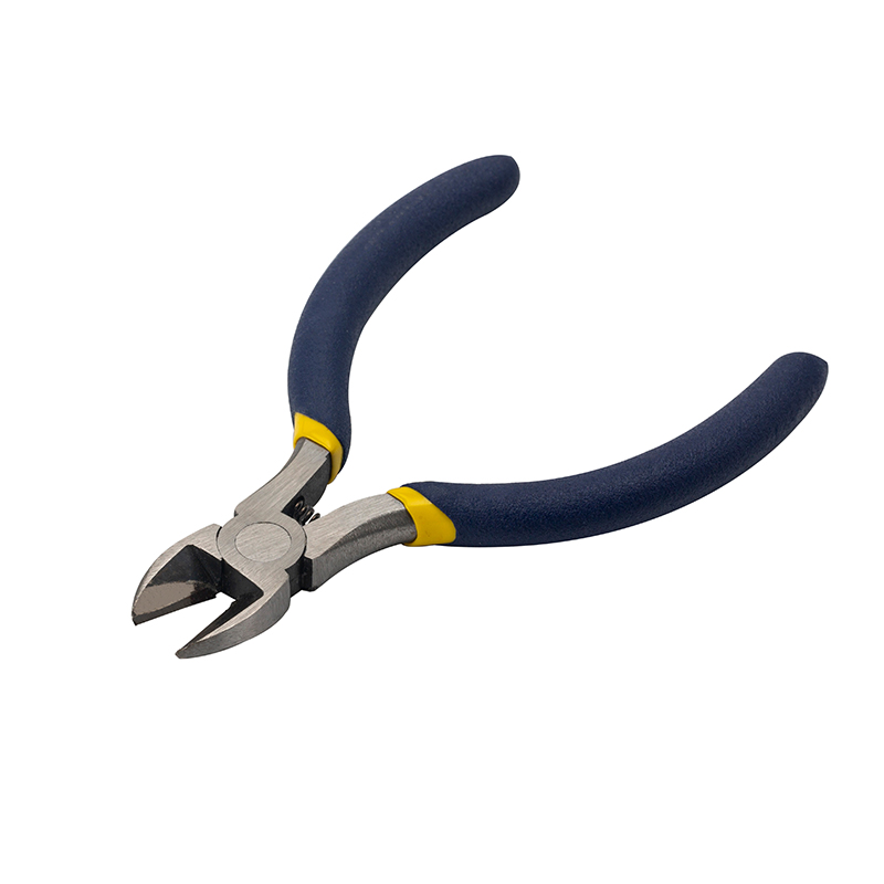 Great Wall American-Style Polished Mini Diagonal Cutters Pliers, Dip Handle