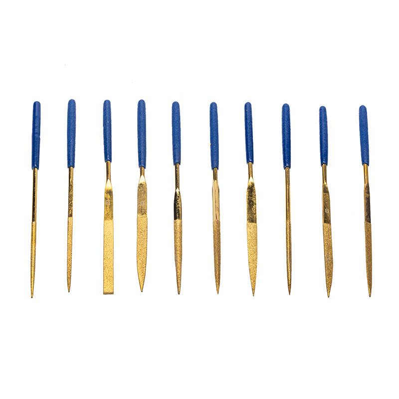 Great Wall 10pcs Titanium-Plated Diamond File Set