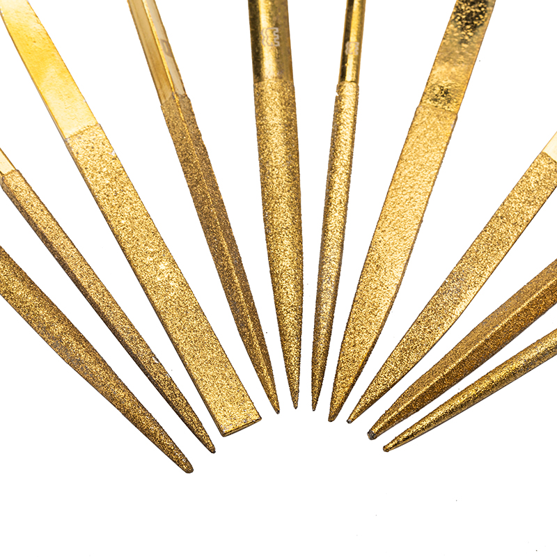 Great Wall 10pcs Titanium-Plated Diamond File Set